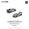 POPRACE Lamborghini Huracán STO Grigio Acheso Matte 1:64 Scale Diecast Model (Pre-Order)