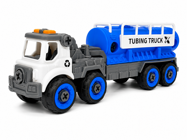 FC21 DIY Puzzle Assemble City Trailer Toy