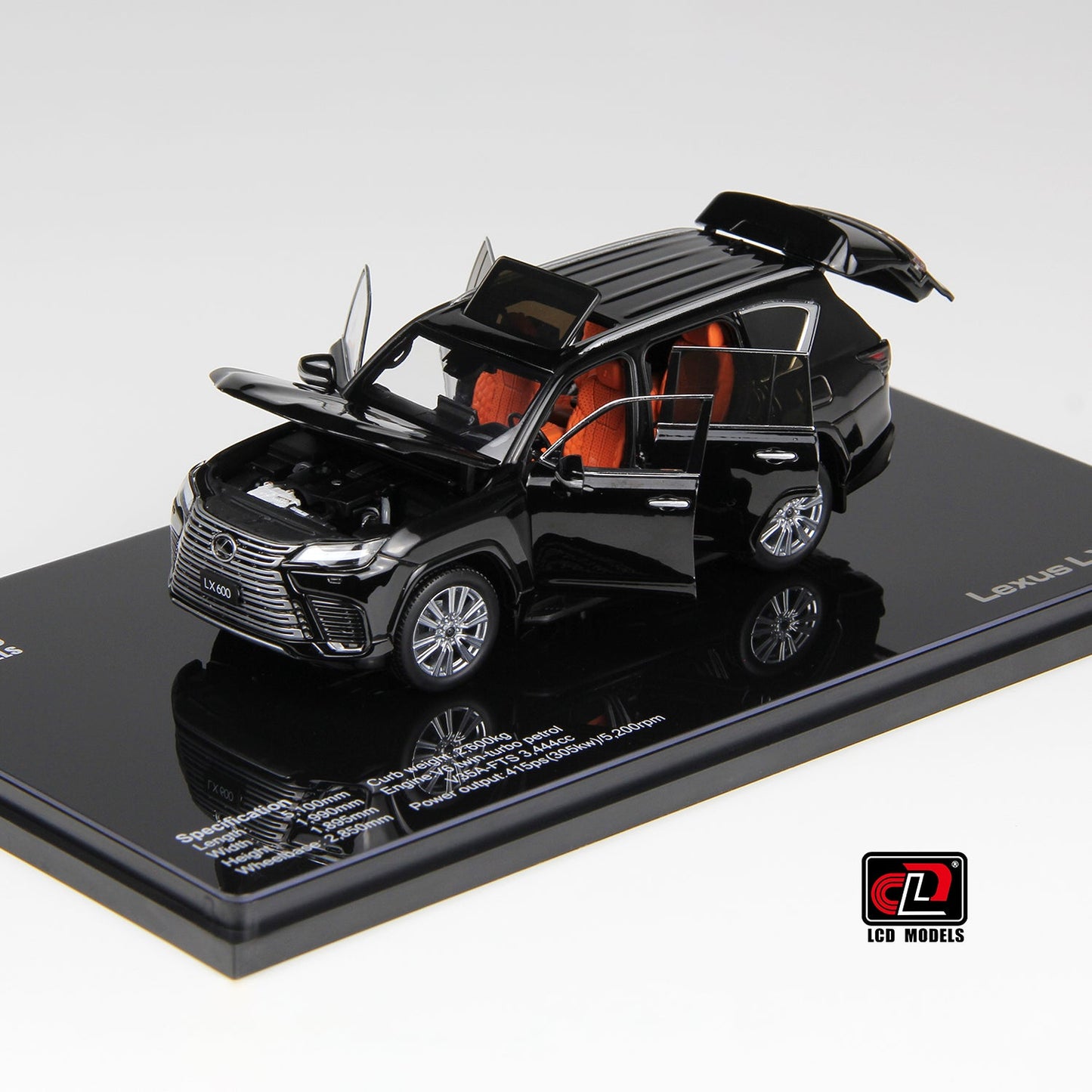 Lexus LX600 LCD Models | 1:43 Scale Diecast | Luxury SUV Collectible