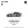 POPRACE Pandem Nissan 280ZX Raw Metal 1:64 Scale Diecast Model (Pre-Order)
