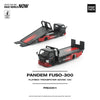 POPRACE Pandem Fuso 300 Flatbed Transporter Advan 1:64 Scale Diecast Model (Pre-Order)