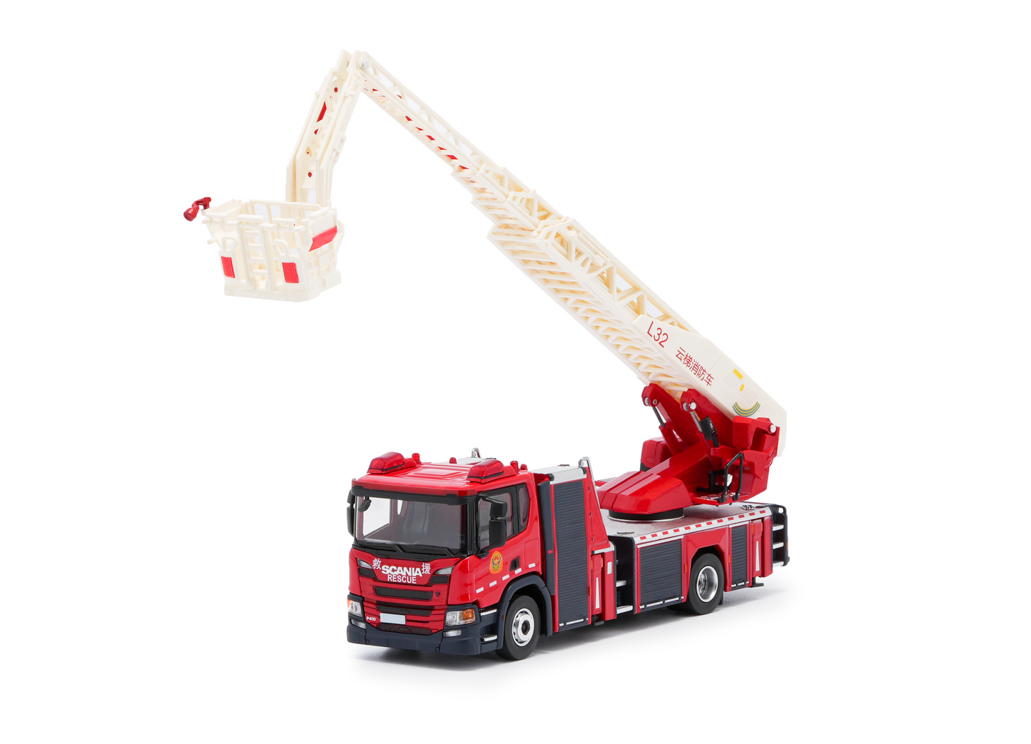 Scania Fire Ladder Truck