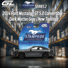 The Mustang Stampede Series 2 - 2024 Ford Mustang1 GT 5.0 Convertible, 1:64 Scale (Dark Matter Gray) by GreenLight - 1:64 scale, view 1