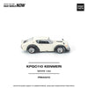 POPRACE Nissan Skyline KPGC110 Kenmeri White 1:64 Scale Diecast Model (Pre-Order)