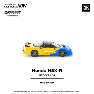 POPRACE Honda NSX-R Spoon 1:64 Scale Diecast Model (Pre-Order)