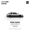 POPRACE RWB Toyota AE86 White Black 1:64 Scale Diecast Model (Pre-Order)
