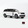 LCD Land Rover Range Rover SV Serenity 2022 White with Black Roof 1:18 Scale Diecast Model