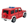 Takara Tomy Tomica No.63 Mercedes-Benz G-Class Fire Command Vehicle 1:62 Scale (Red)