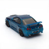 INNO64 Nissan Skyline GT-R R34 CLDC Magazine Edition Chrome Blue 1:64 Scale Diecast Model (Pre-Order)