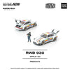 POPRACE RWB Porsche 930 Apple With Figure 1:64 Scale Diecast Model (Pre-Order)