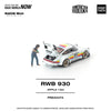 POPRACE RWB Porsche 930 Apple With Figure 1:64 Scale Diecast Model (Pre-Order)