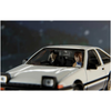 Toyota AE86 Initial D Summer Diorama with Figures by Model Model – 1:64 scale, view 3