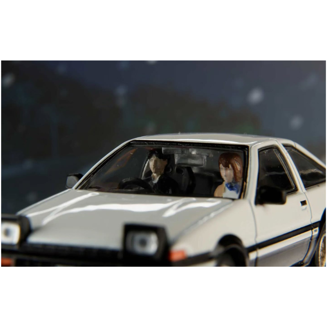 Toyota AE86 Initial D Summer Diorama with Figures by Model Model – 1:64 scale, view 3