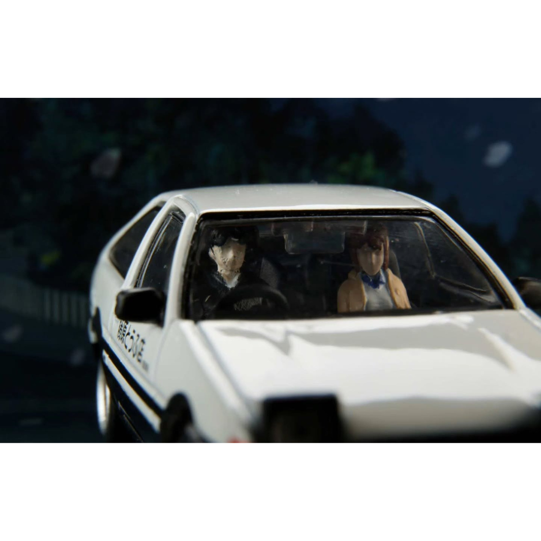 Toyota AE86 Initial D Summer Diorama with Figures by Model Model – 1:64 scale, view 4
