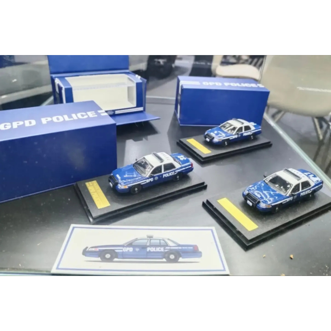 GPD Police Interceptor by Rollin – 1:64 scale, view 1