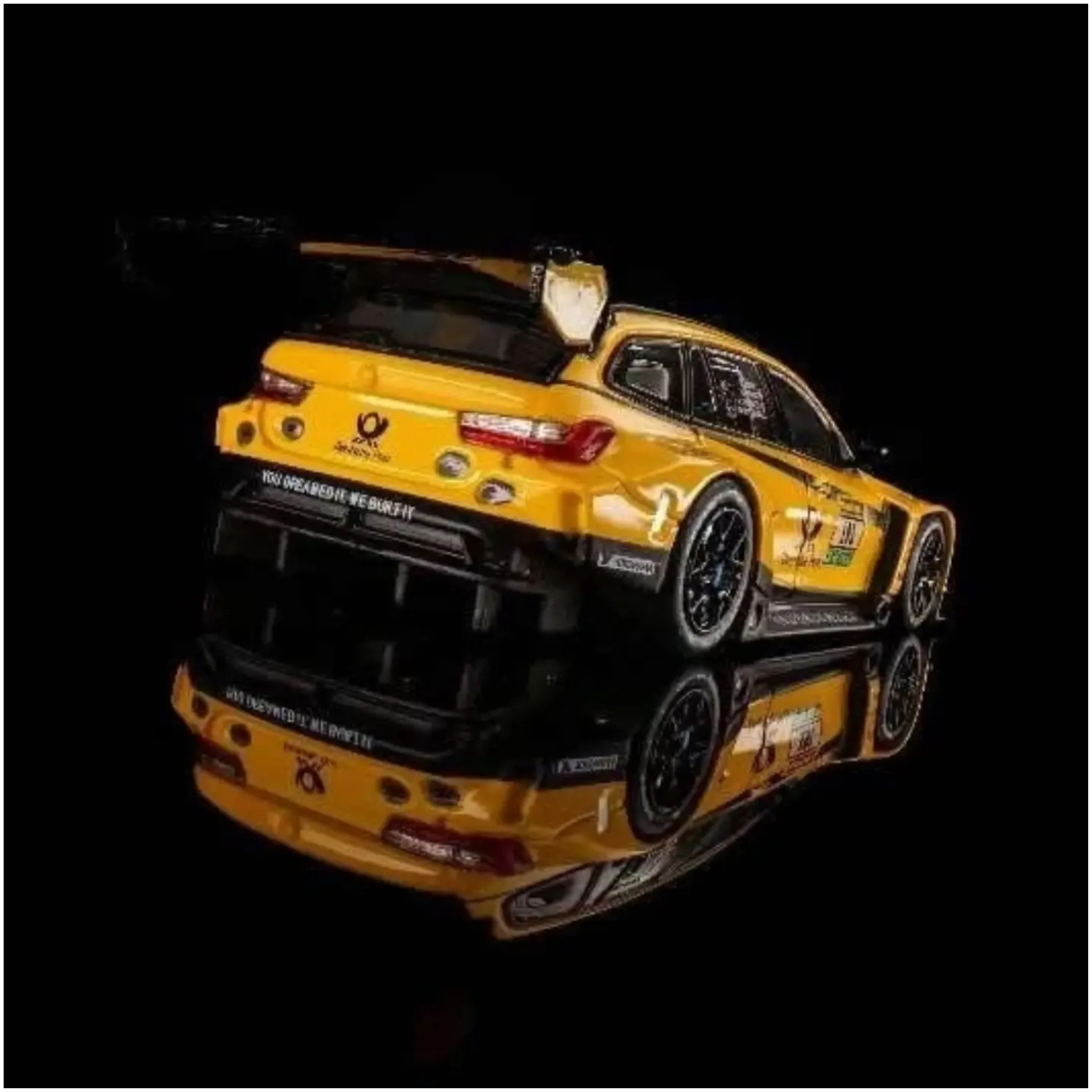 BMW M3 Touring GT3 Yellow by GOP Speed Model – 1:64 scale, view 3