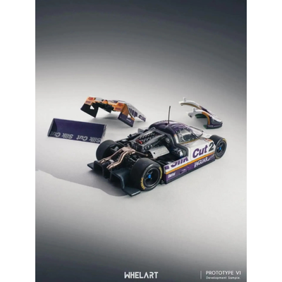 Jaguar XJR-9 "Wet Version" No.2 Silk Cut Castrol Livery (Limited to 999units), 1:64 Scale by WHELART – view 2