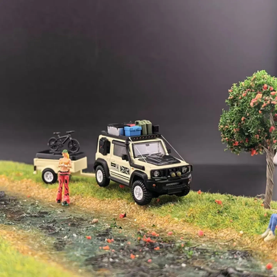 Suzuki Jimny 4x4 Boring White by FINE WORKS64 – 1:64 scale, view 2