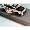 Nissan GT-R R35 RR White Electroplated Red Bull livery (Limited to 499units), 1:64 Scale by AOC – view 4