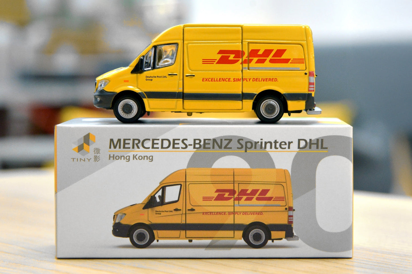 PRE-ORDER Mercedes-Benz Sprinter FL DHL, 1:64 Scale