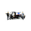 TINY SF Express Tricycle (Covered) Set (Vehicle + Figure), 1:43 Scale