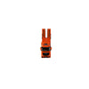 PRE-ORDER Time Micro Mercedes-Benz Flatbed Transport Trailer Orange 1:64 Scale Diecast Model