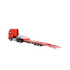 PRE-ORDER Time Micro Mercedes-Benz Flatbed Hauler Trailer Red 1:64 Scale Diecast Model