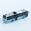 95 Creative Culture Trolly Bus Blue & White 1:110 Scale Diecast Model