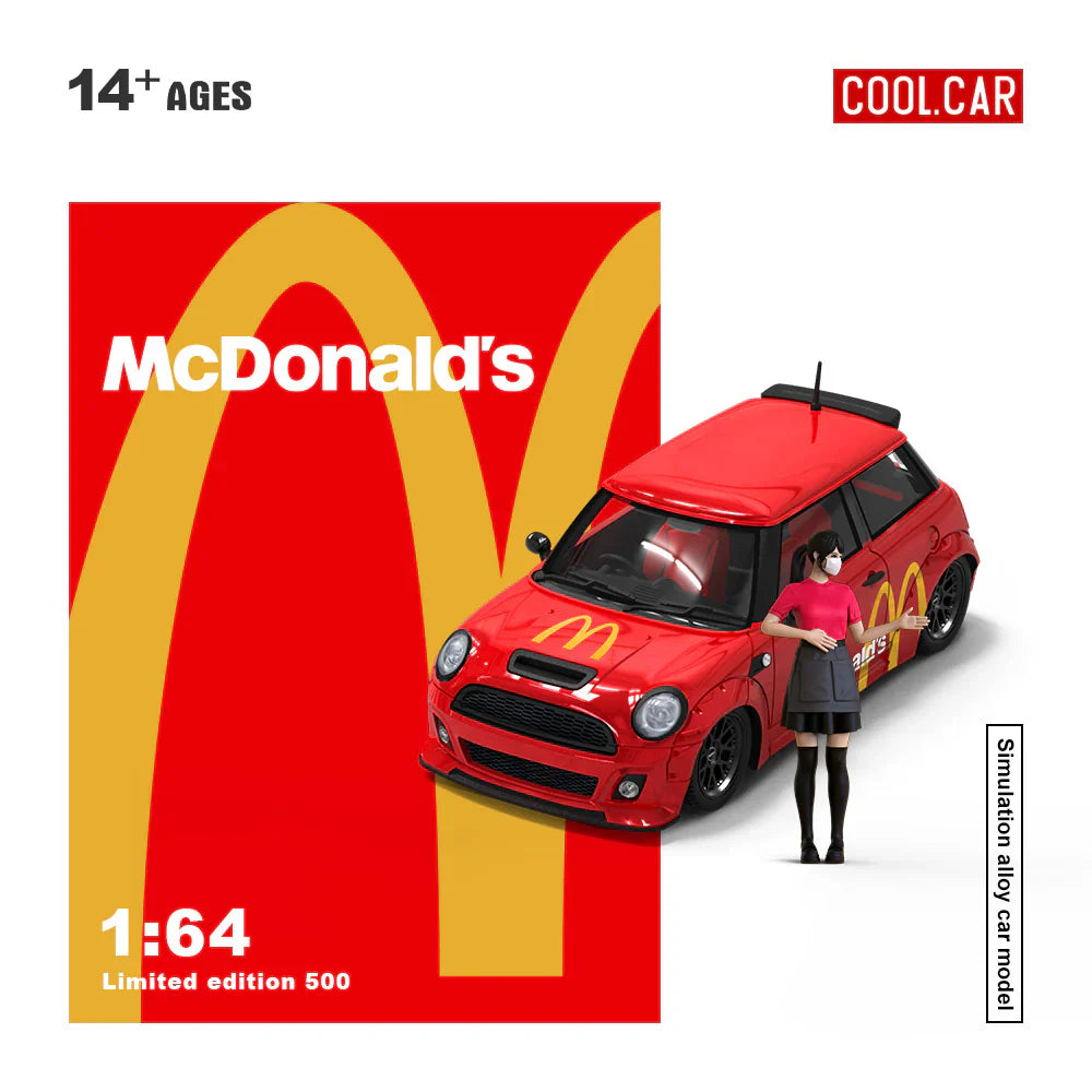 PRE-ORDER Time Micro CC-Mini McDonald's Doll Edition 1:64 Scale Collectible Model