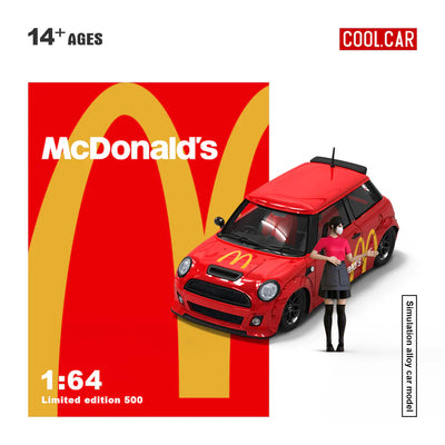PRE-ORDER Time Micro CC-Mini McDonald's Doll Edition 1:64 Scale Collectible Model