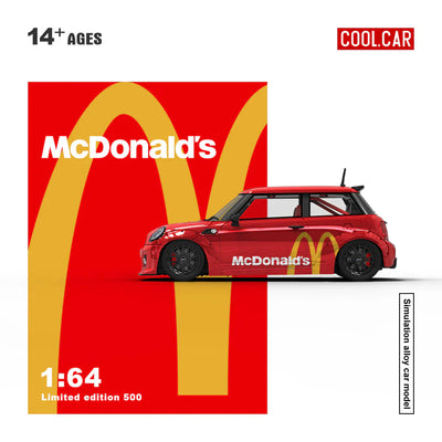 PRE-ORDER Time Micro CC-Mini McDonald's Regular Edition 1:64 Scale Diecast Model