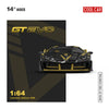 PRE-ORDER Time Micro Lamborghini GTEVO V5 Black & Gold Livery Limited 999 pcs 1:64 Scale Diecast Model
