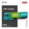 PRE-ORDER Time Micro CC Mercedes-Benz Actros Cargo Container Truck Blue 1:64 Scale Diecast Model