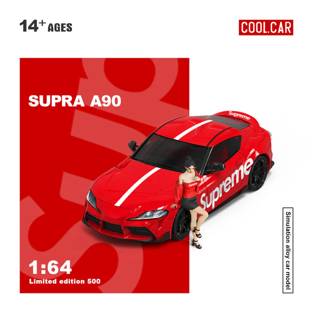 PRE-ORDER Time Micro CC Supreme Toyota A90 Supreme Doll Edition 1:64 Scale Diecast Model