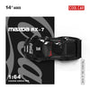 PRE-ORDER Time Micro CC Mazda RX-7 Black Coke Figure Edition 1:64 Scale Diecast Model
