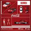PRE-ORDER Time Micro CC Nissan 400Z Red & White Cola Limited Doll Edition 500 pcs 1:64 Scale Diecast Model