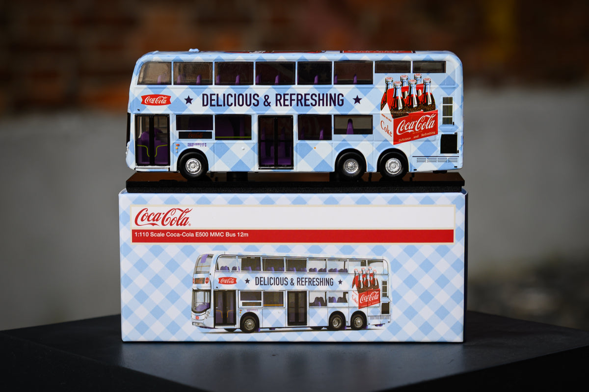 Tiny City Diecast Model Car -ADL Enviro500 MMC 12m Coca-Cola