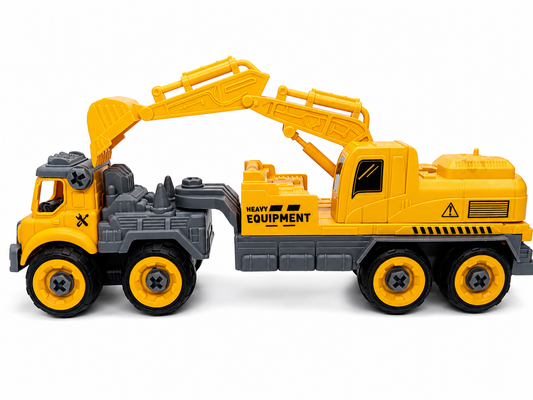 FC23 DIY Puzzle Assemble Project Trailer Toy