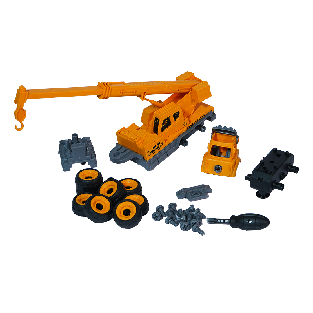 FC23 DIY Puzzle Assemble Project Trailer Toy