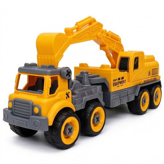 FC23 DIY Puzzle Assemble Project Trailer Toy