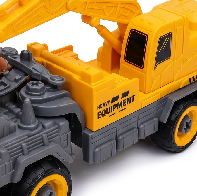 FC23 DIY Puzzle Assemble Project Trailer Toy