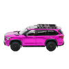 GCD Toyota Sequoia TRD PRO LHD Chrome Purple 1:64 Scale Diecast Model