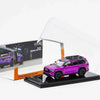GCD Toyota Sequoia TRD PRO LHD Chrome Purple 1:64 Scale Diecast Model