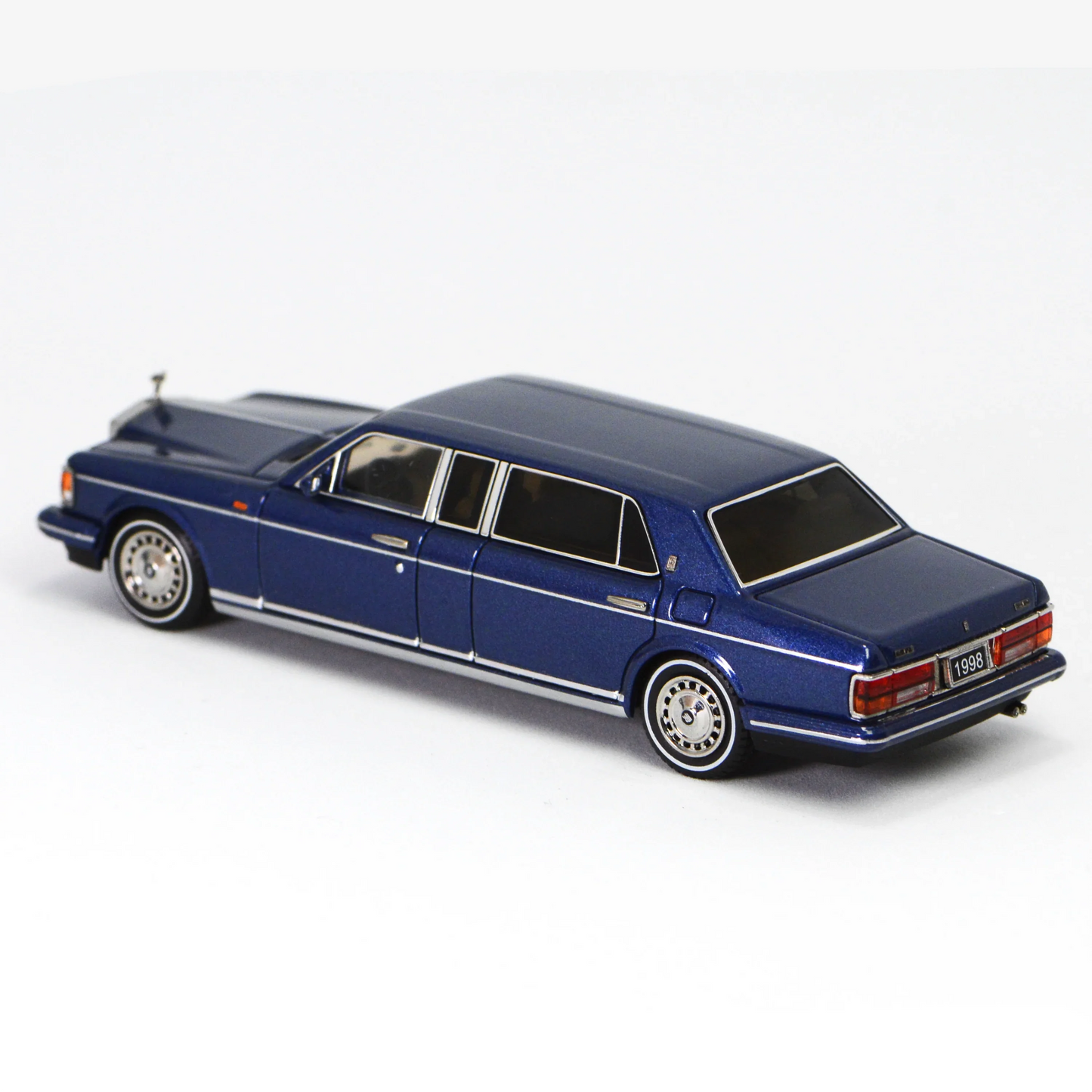 HEC 2026 GFCC Rolls-Royce Silver Spur Park Ward 1998 Blue 1:64 Scale Diecast Model