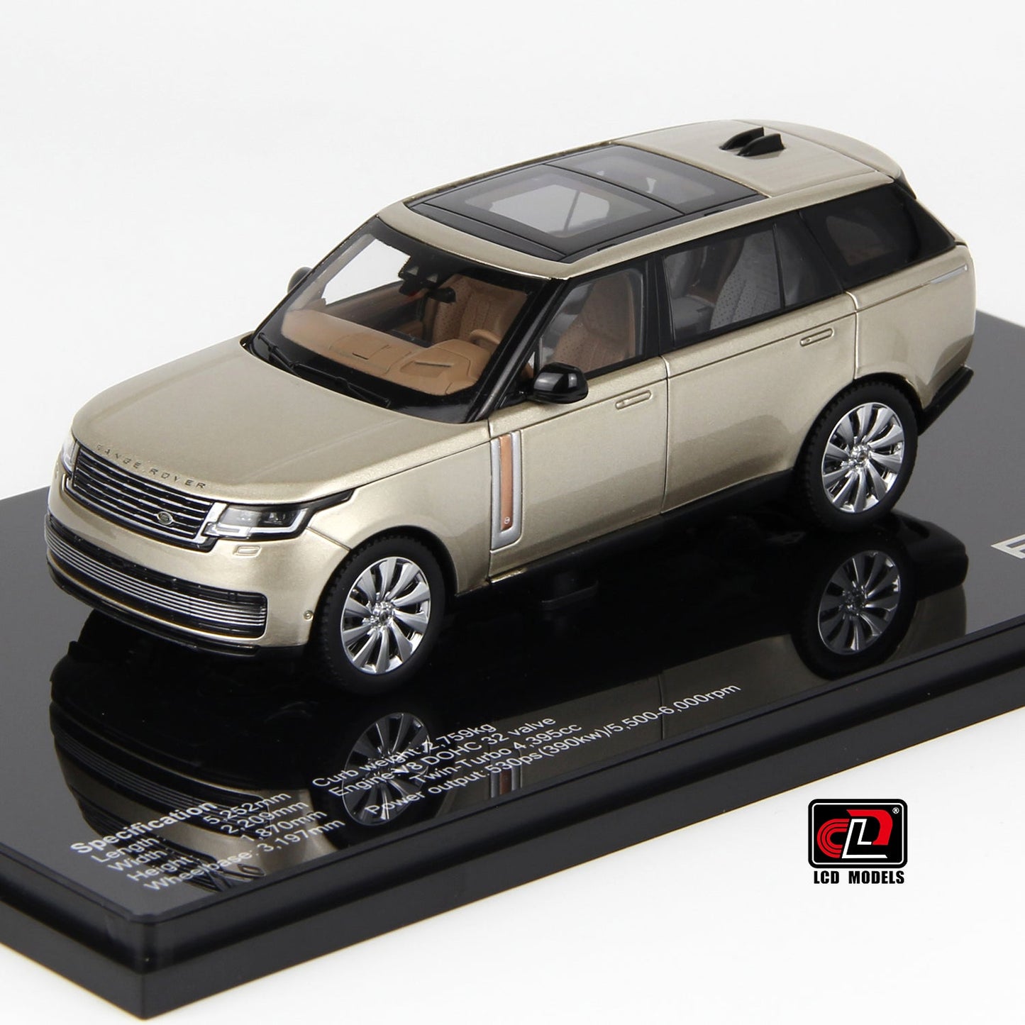 Range Rover SV Serenity LCD Models | 1:43 Scale Diecast | Luxury SUV Collectible