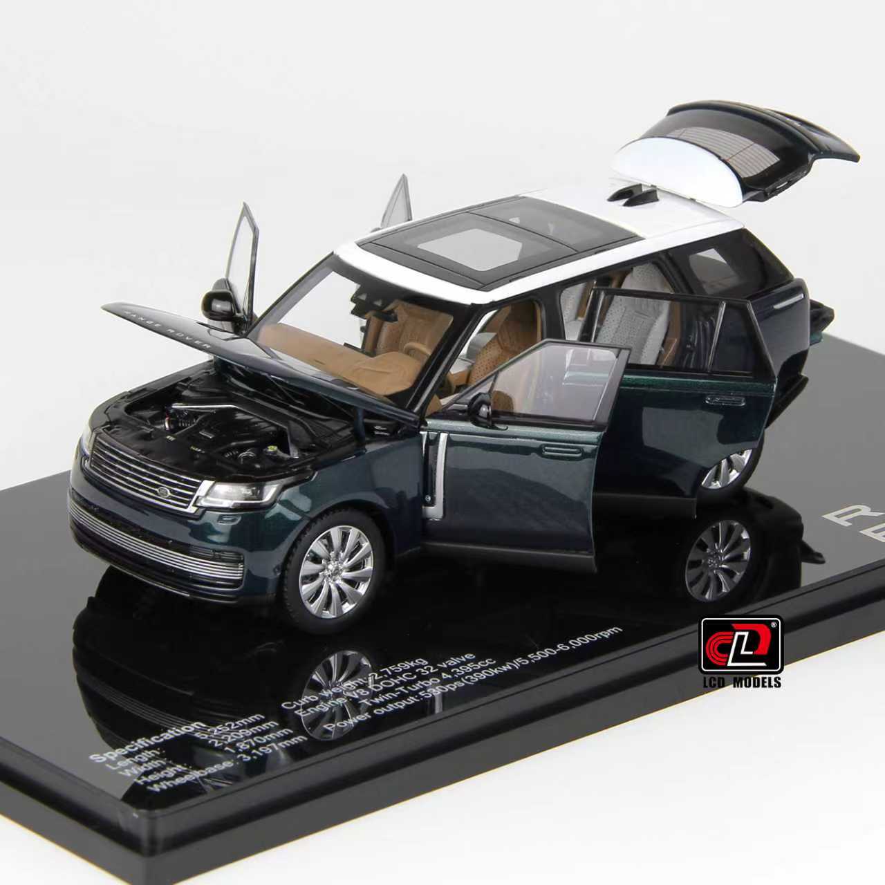 Range Rover SV Serenity LCD Models | 1:43 Scale Diecast | Luxury SUV Collectible