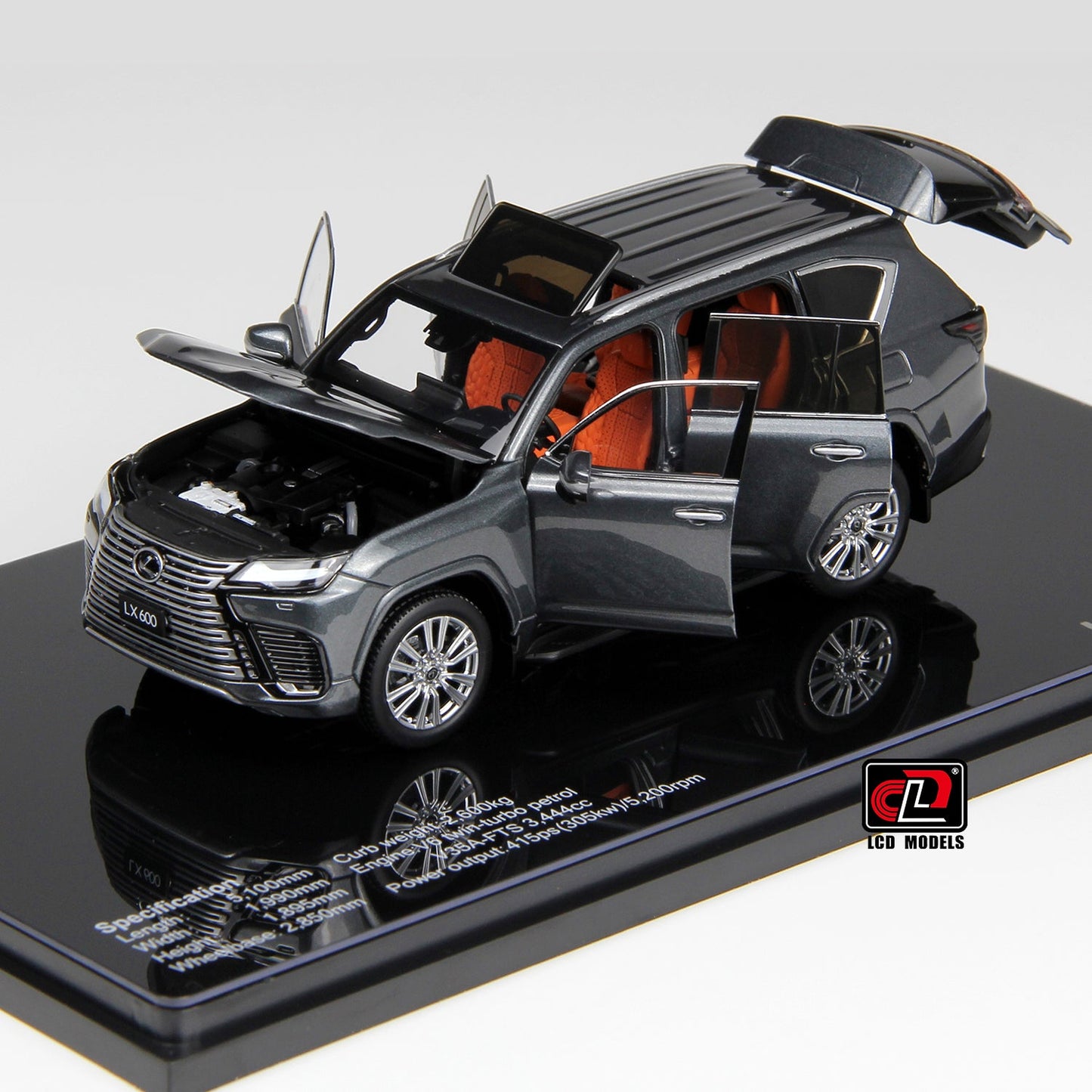 Lexus LX600 LCD Models | 1:43 Scale Diecast | Luxury SUV Collectible
