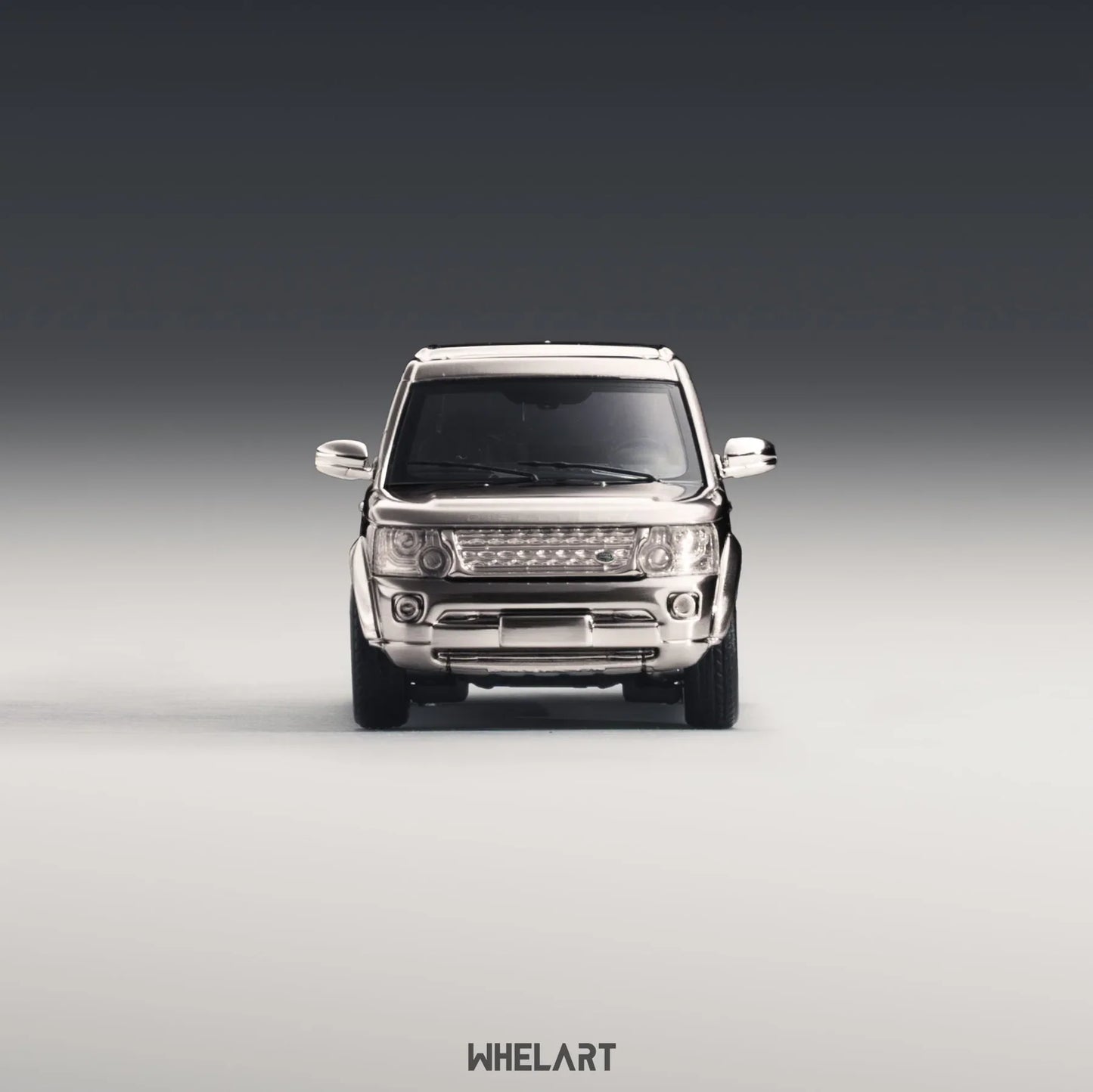 HEC 2026 Wheel Art 2014 Discovery 4 Silver Chrome Limited Edition 1:64 Scale Diecast Model