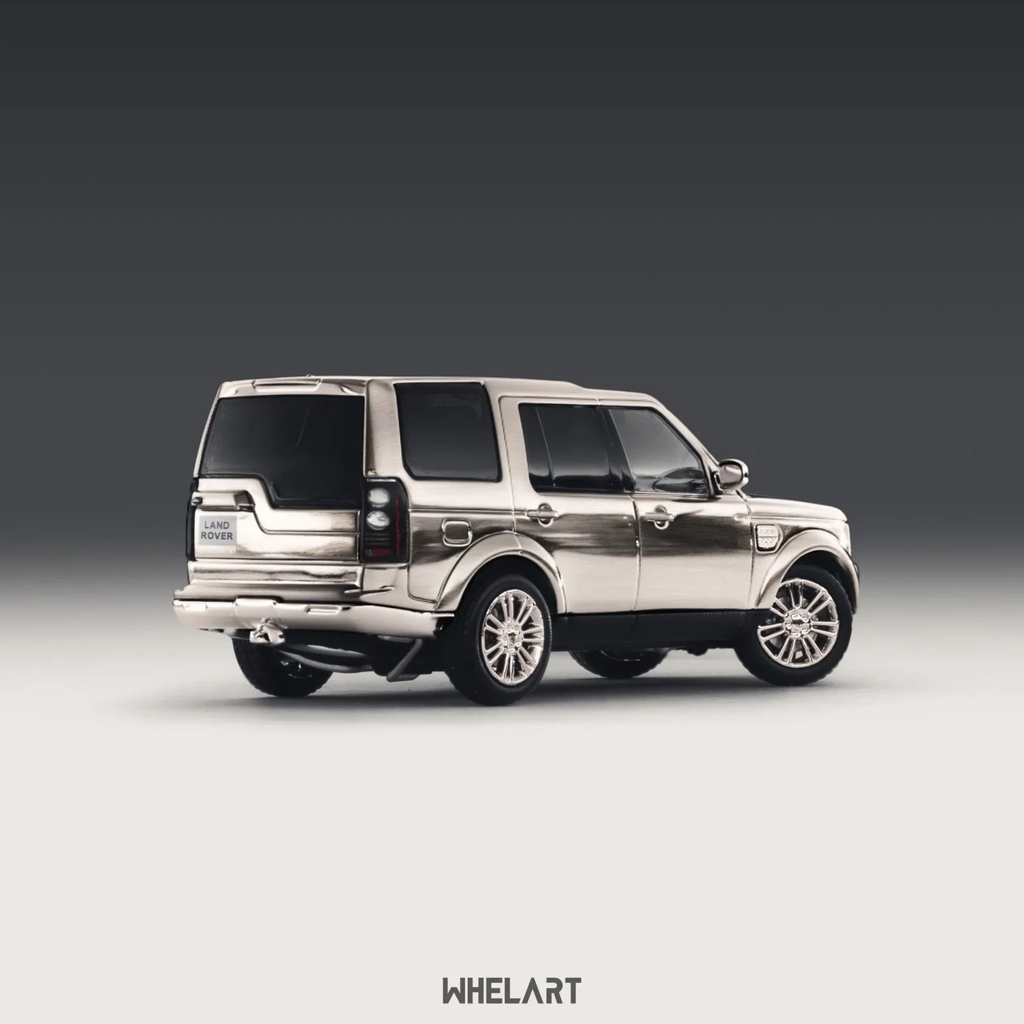 HEC 2026 Wheel Art 2014 Discovery 4 Silver Chrome Limited Edition 1:64 Scale Diecast Model