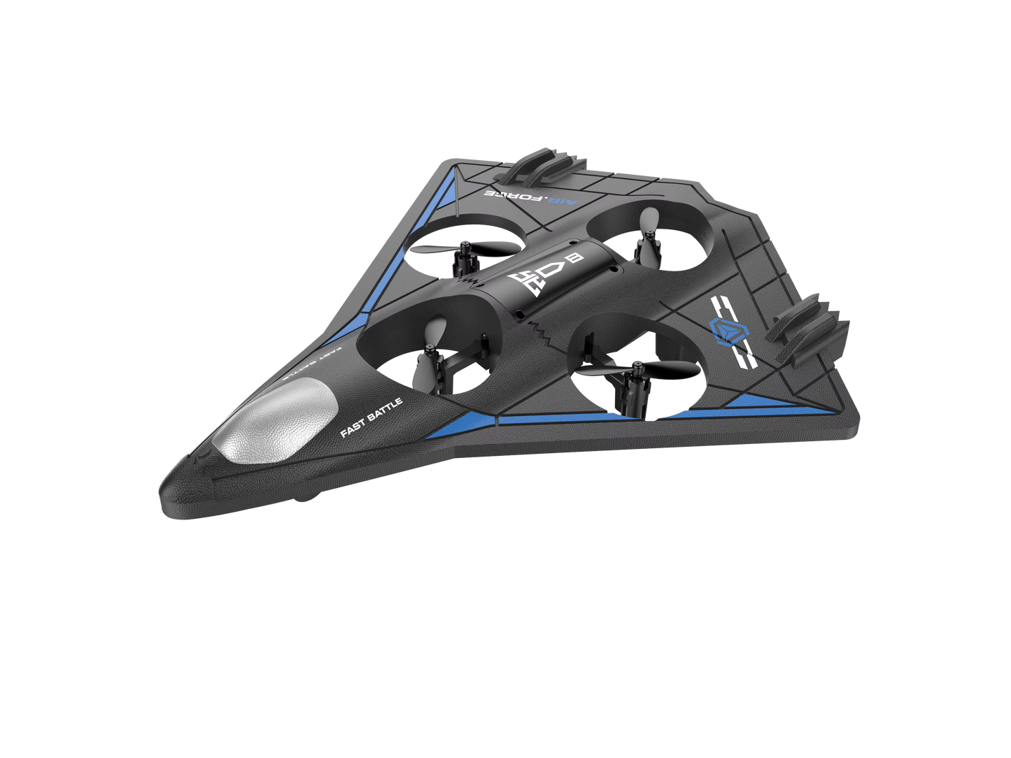 FC02 RC Flying Drone Toy – Blue